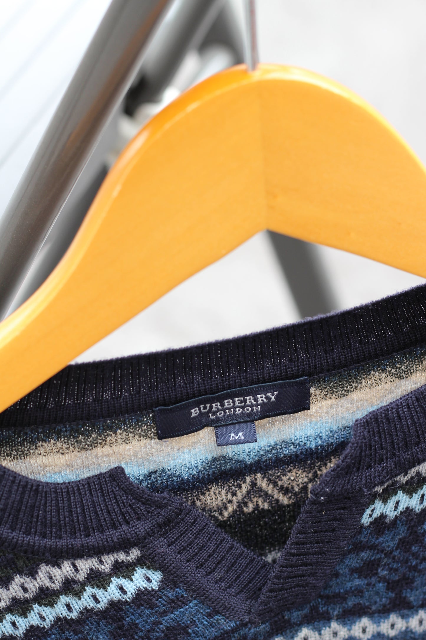 Saint Laurent & Burberry Design Knitwear x2点