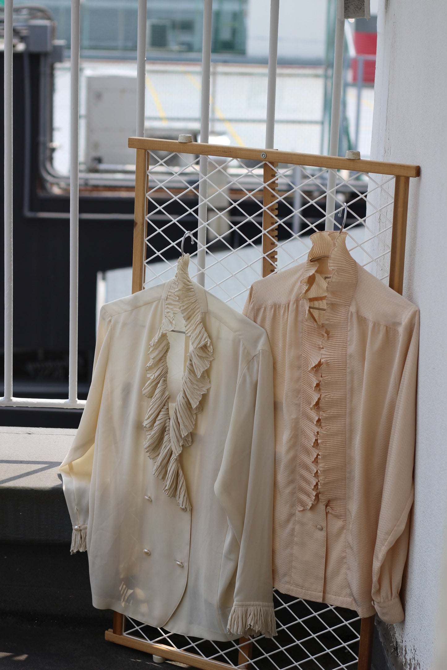 Vintage Beige Design Long Sleeve Blouse x10点