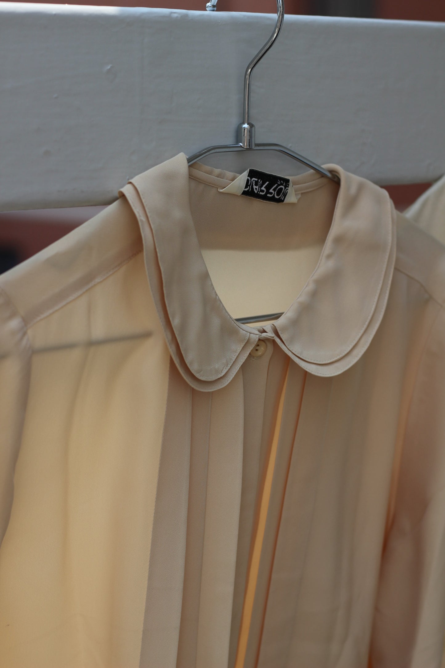 Vintage Beige Design Long Sleeve Blouse x10点