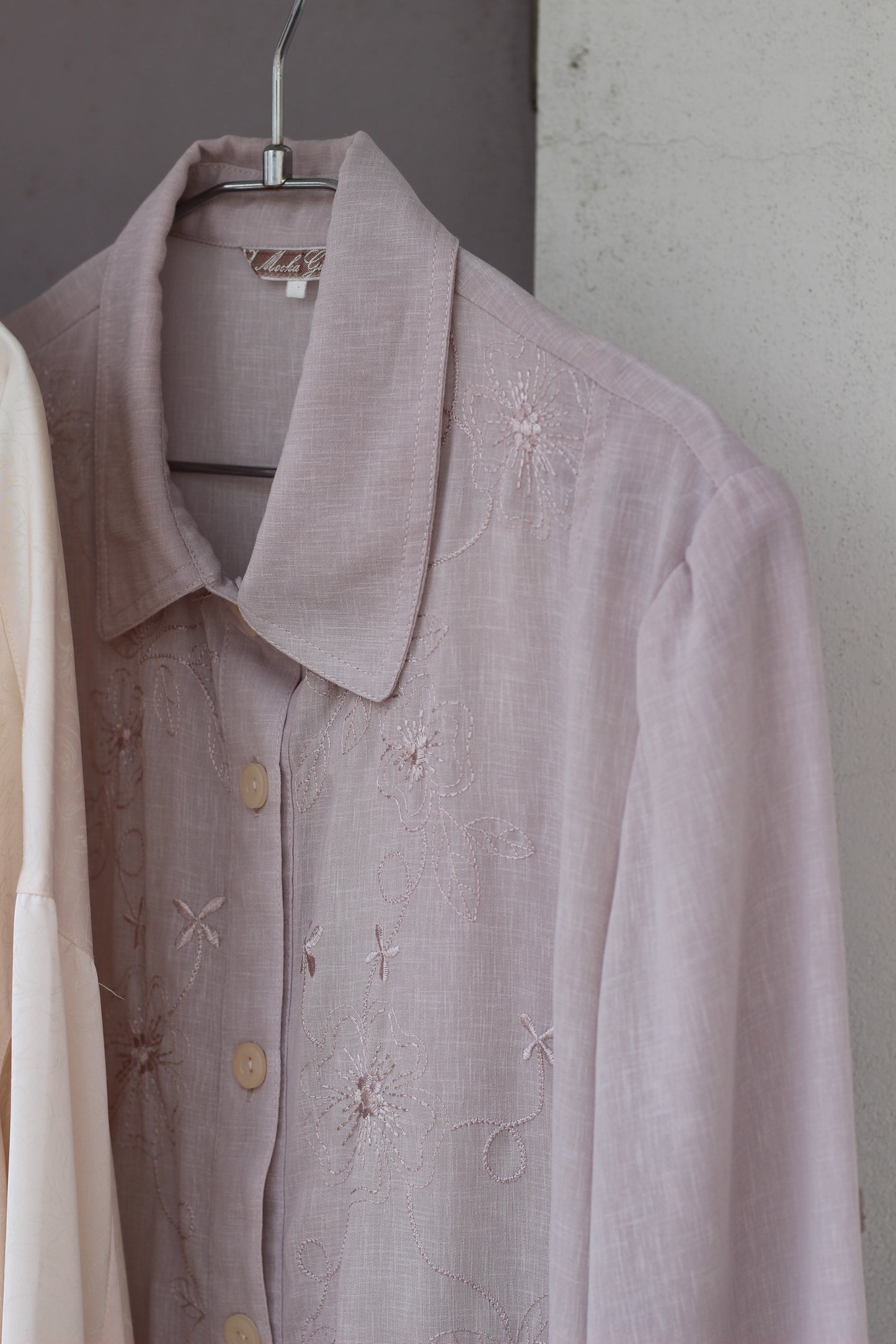 Vintage Pink Design Long Sleeve Blouse x10点