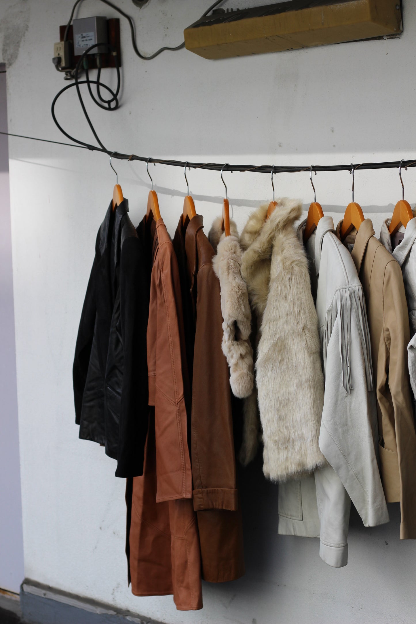 Ladies leather jacket & coat x10点