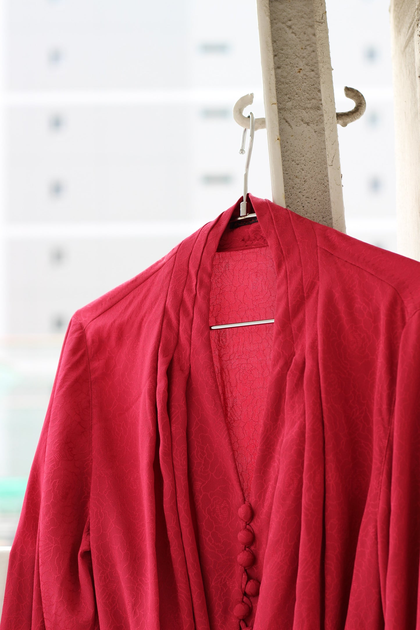 Vintage Red Design Long Sleeve Blouse x10点