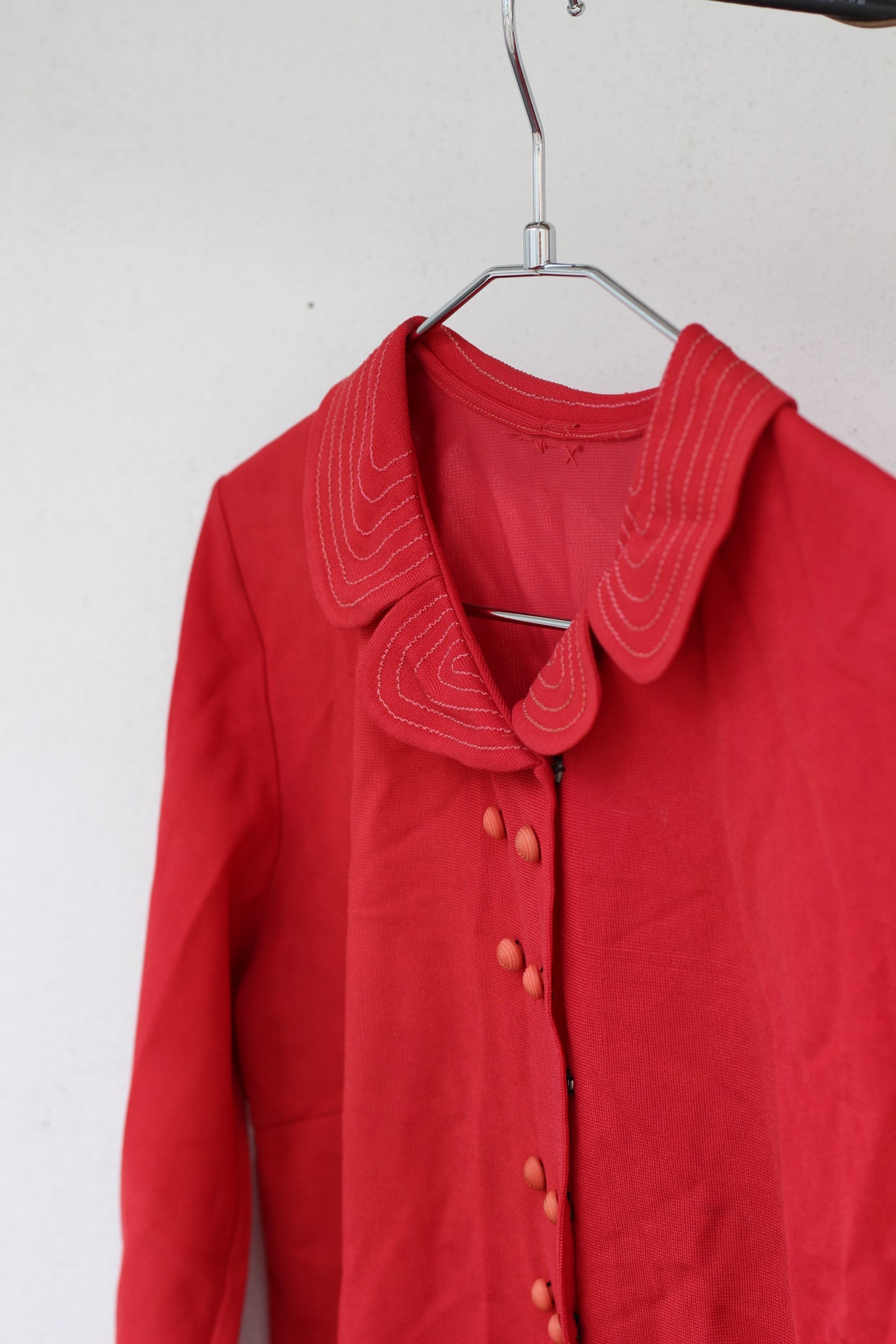 Vintage Red Design Long Sleeve Blouse x10点