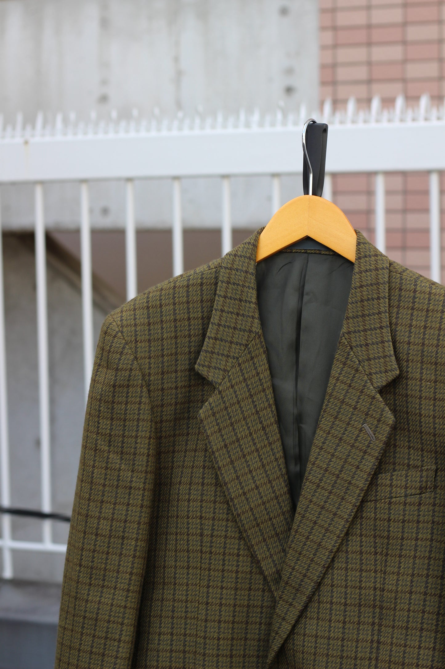 Men's Check Design Tailored Jacket x7点