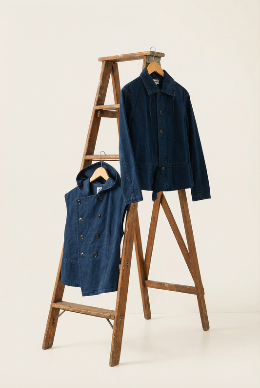 Hai Sporting Gear Issey Miyake Denim Jacket & Vest x2点