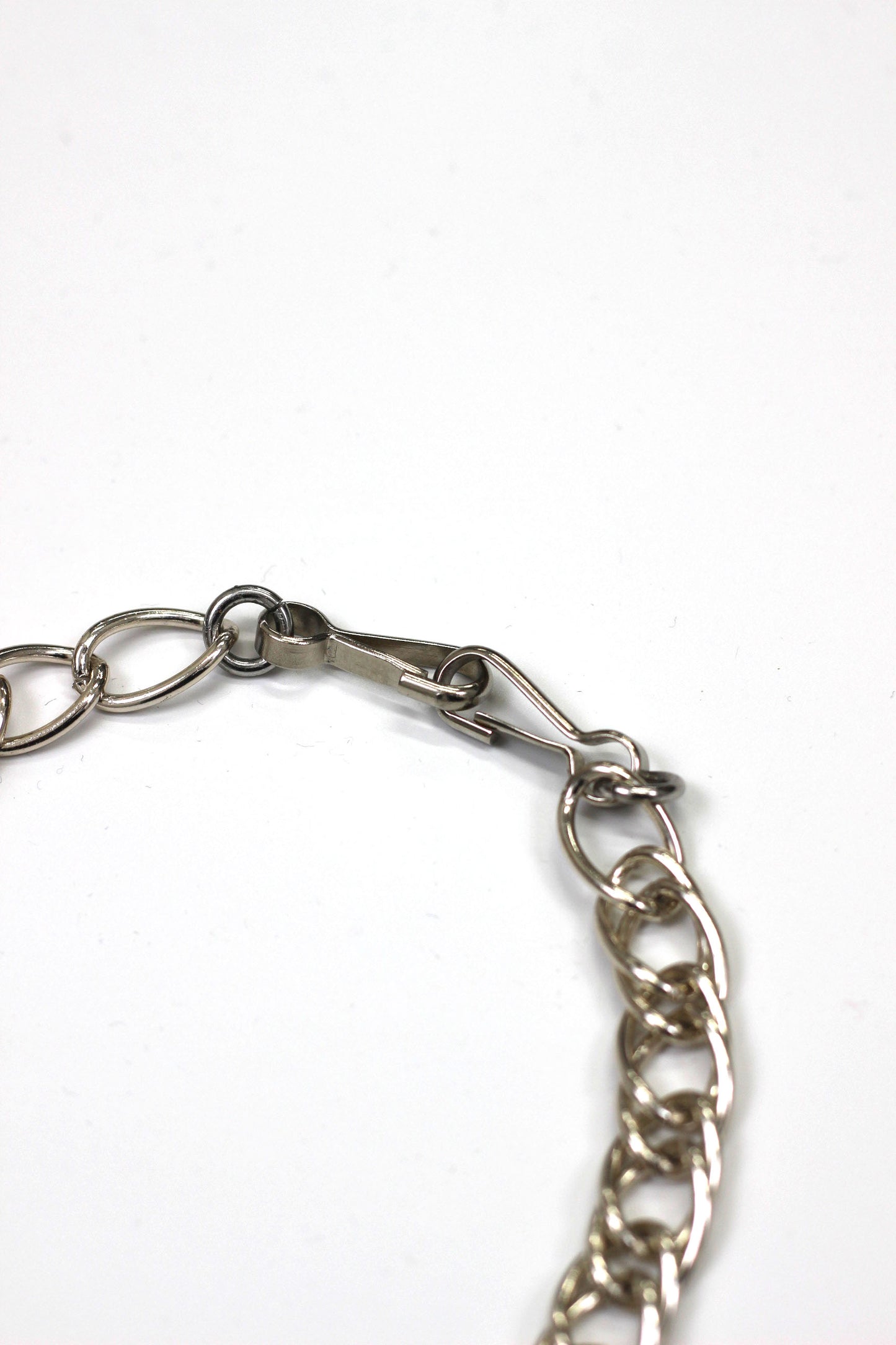 Vintage silver chain necklace 気高い輝き