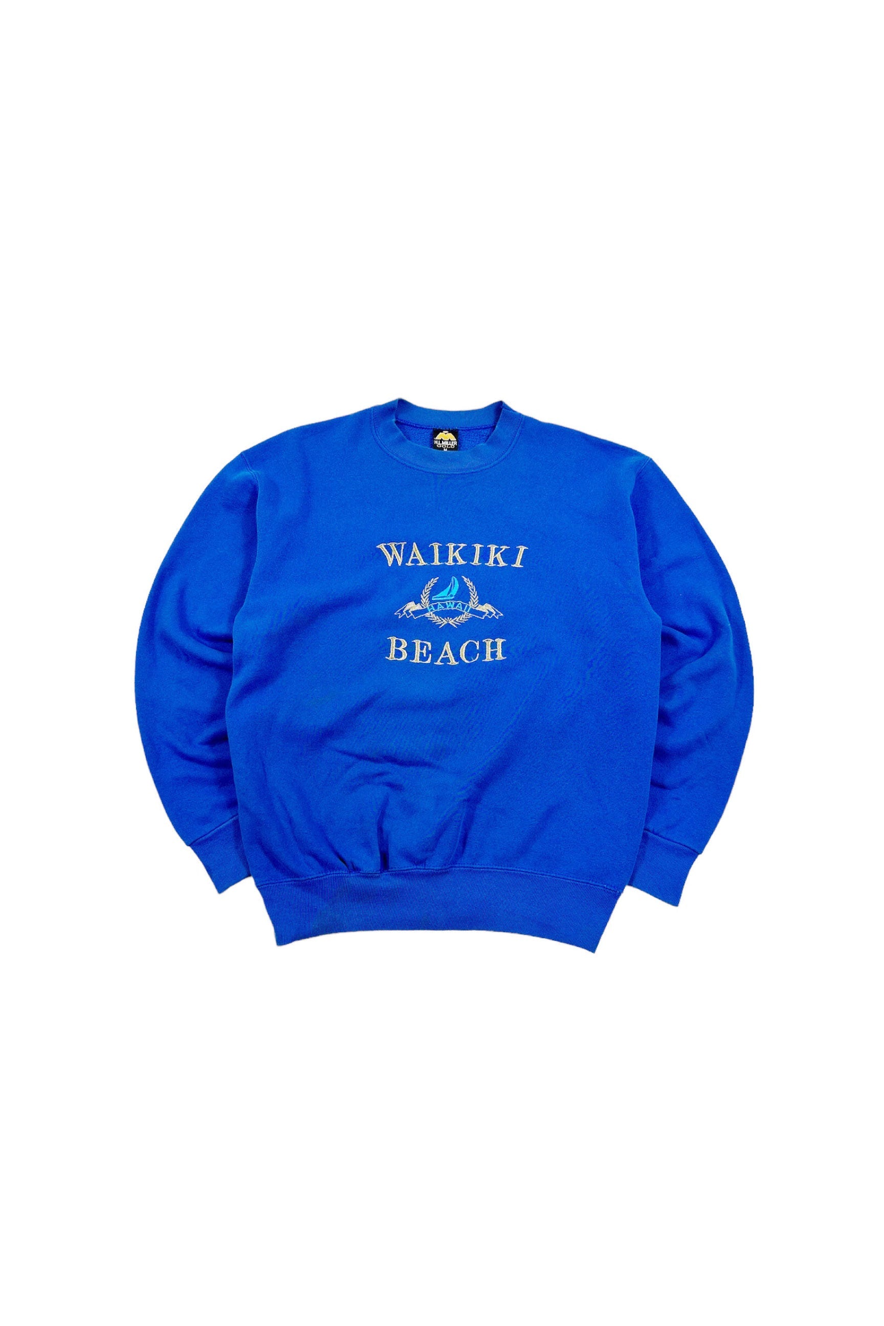 90's Made in USA H.L.MILLER GOLD WAIKIKI BEACH sweat – ReSCOUNT STORE