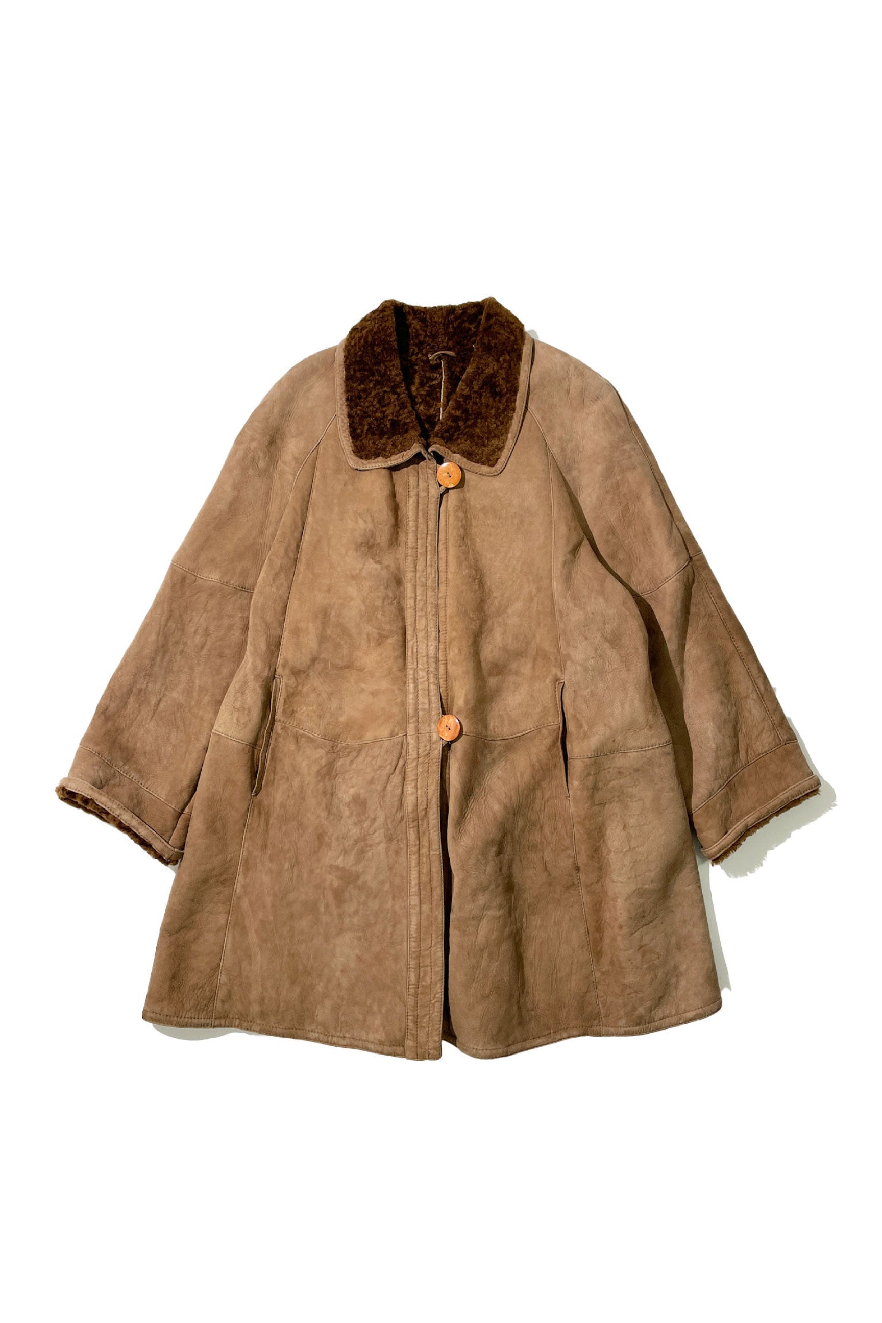 Vintage mouton coat - ジャケット・アウター