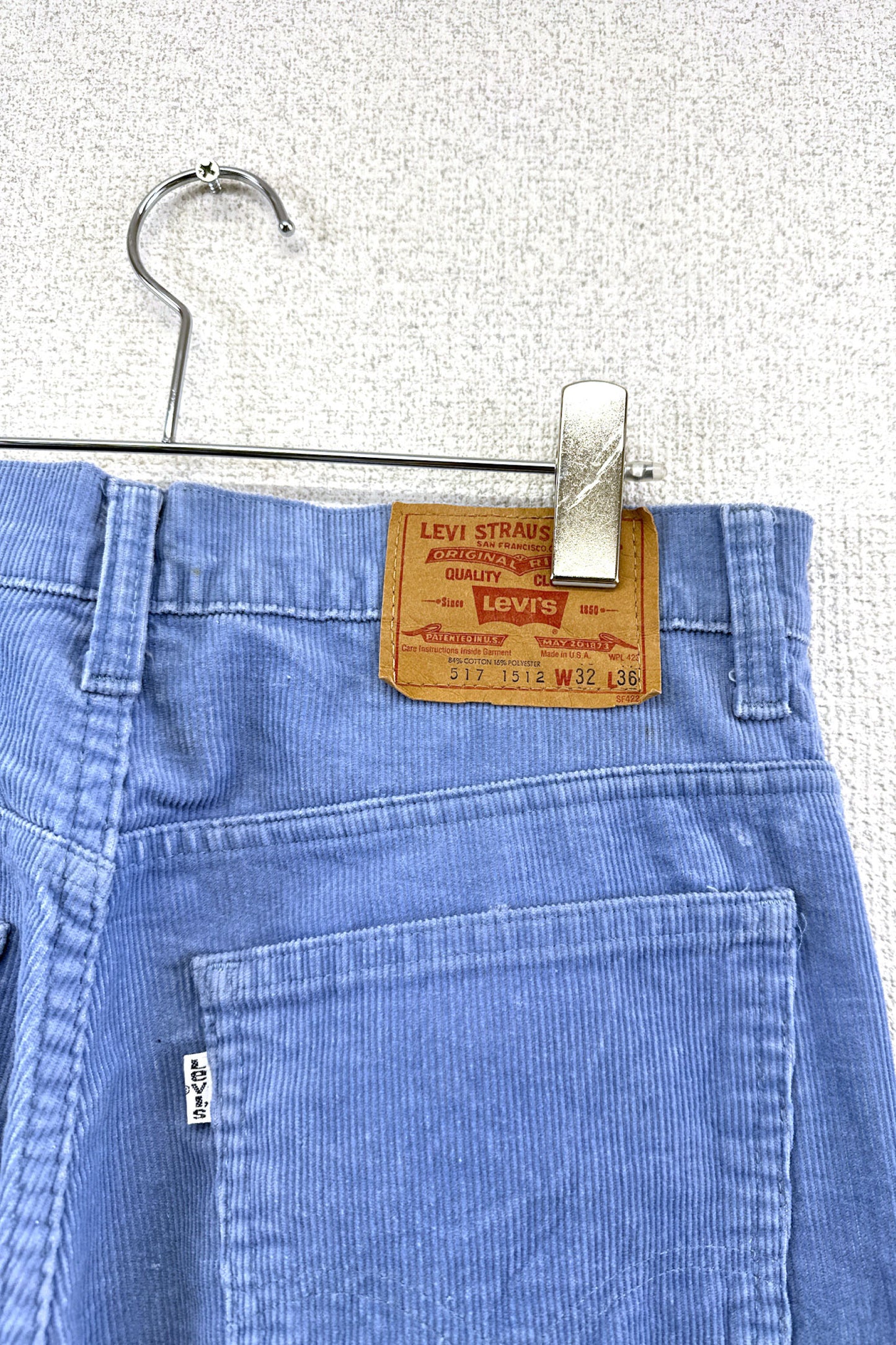 80's Made in USA Levi's 517-1512 corduroy pants
