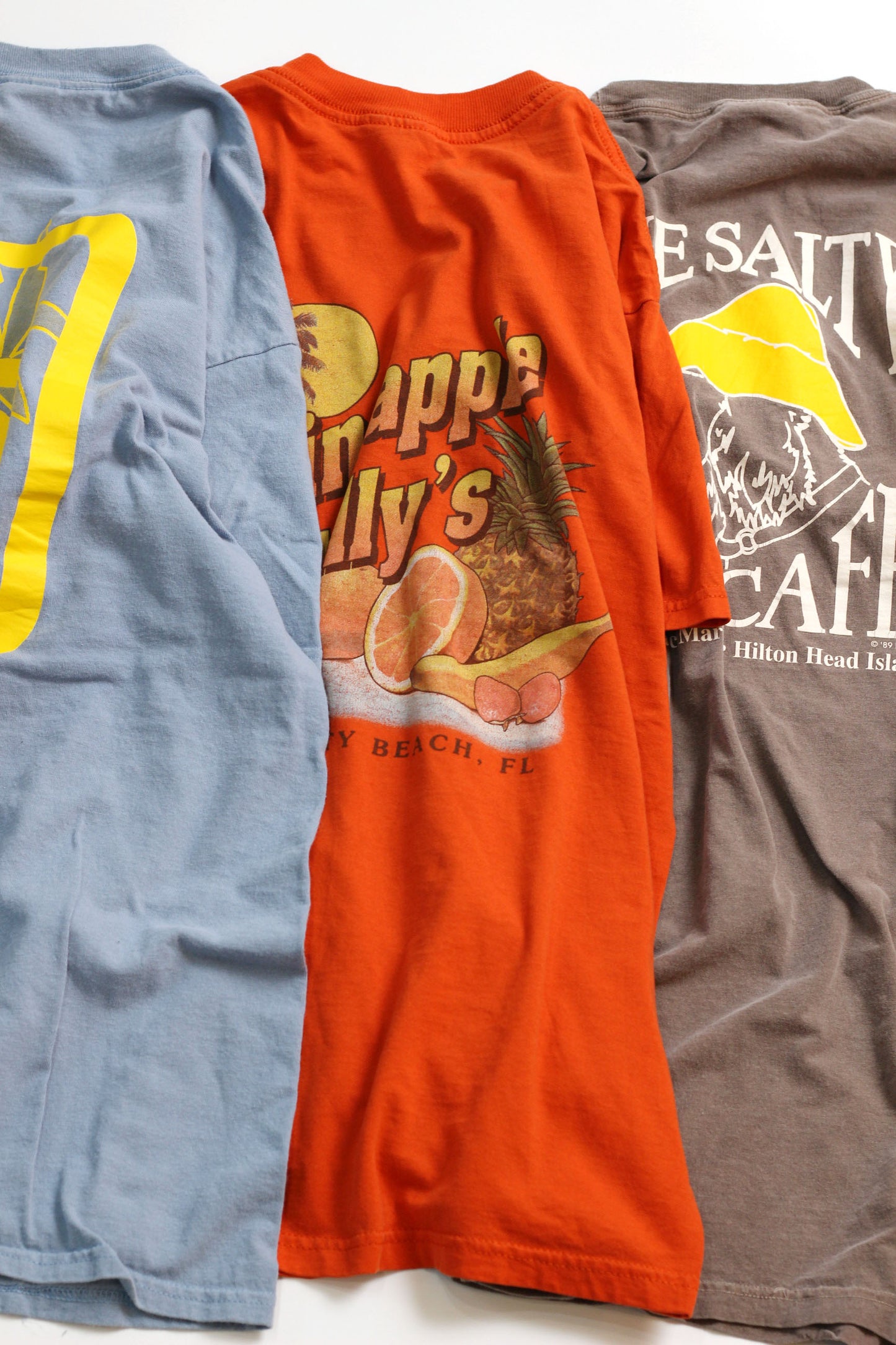 90's USA import color T-shirt x100点