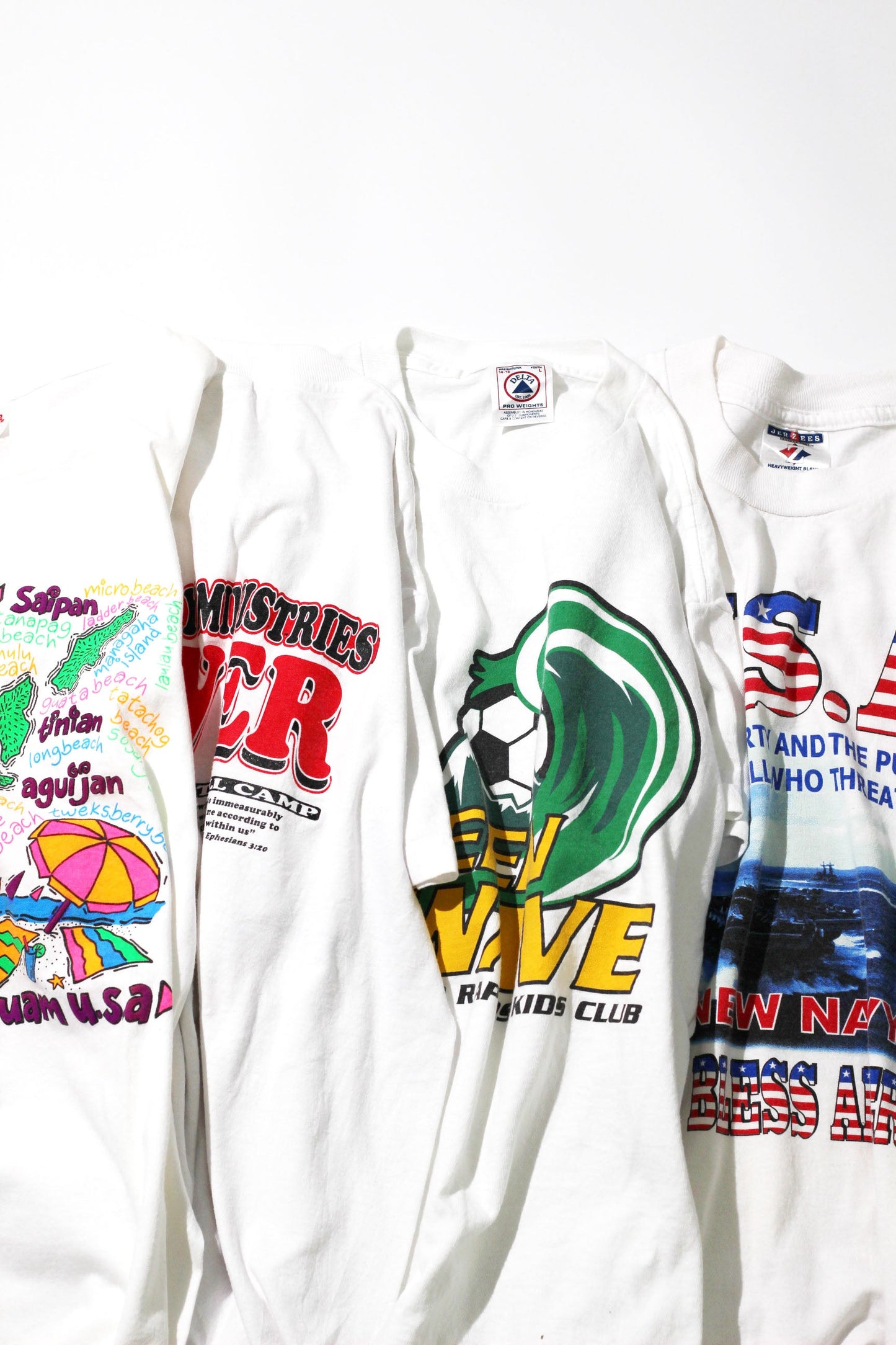 USA import White T-shirt x10点