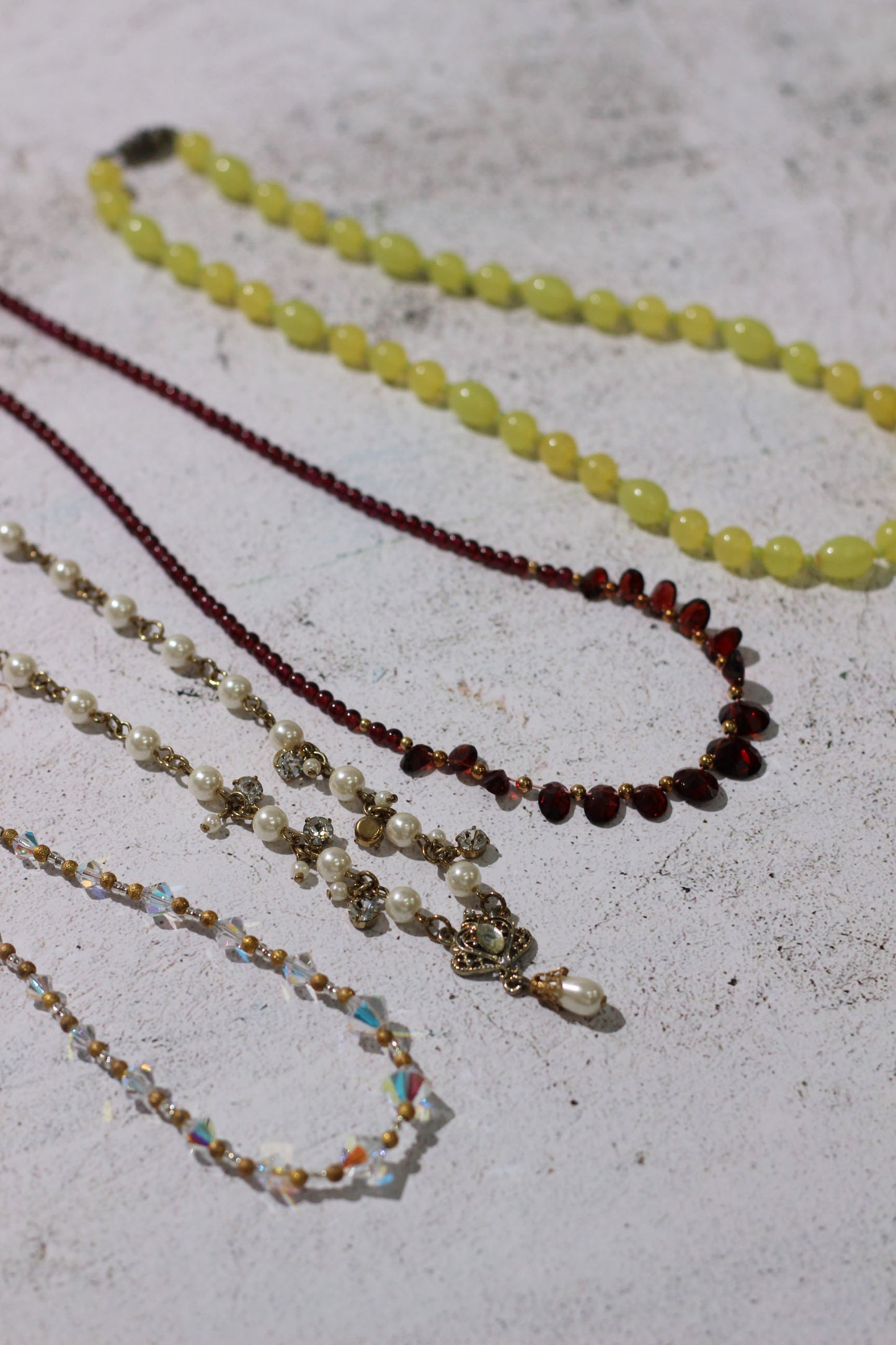 Vintage Beads necklace x10点