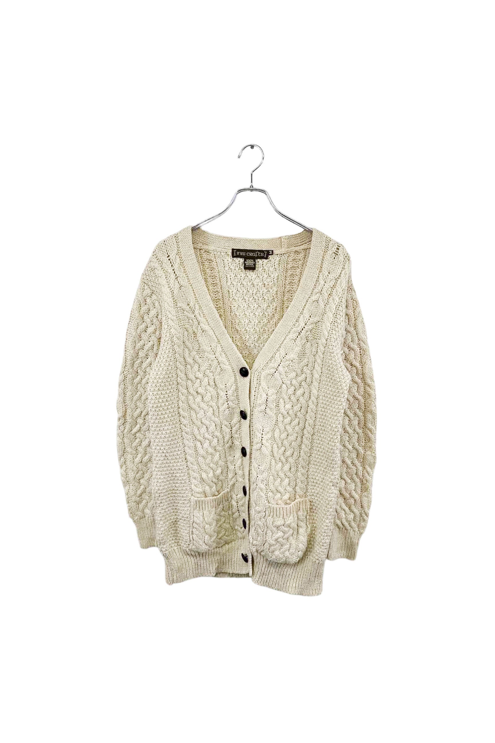 6000円 トップス90's Made in IRELAND inis crafts cardigan