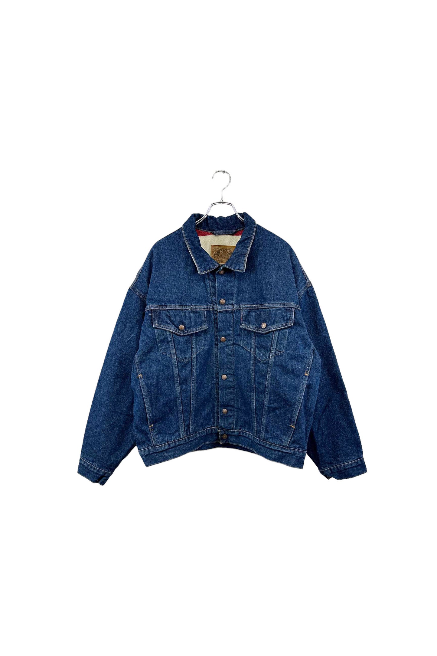 90‘s Made in USA Levi`s 70617-0291 reversible denim jacket