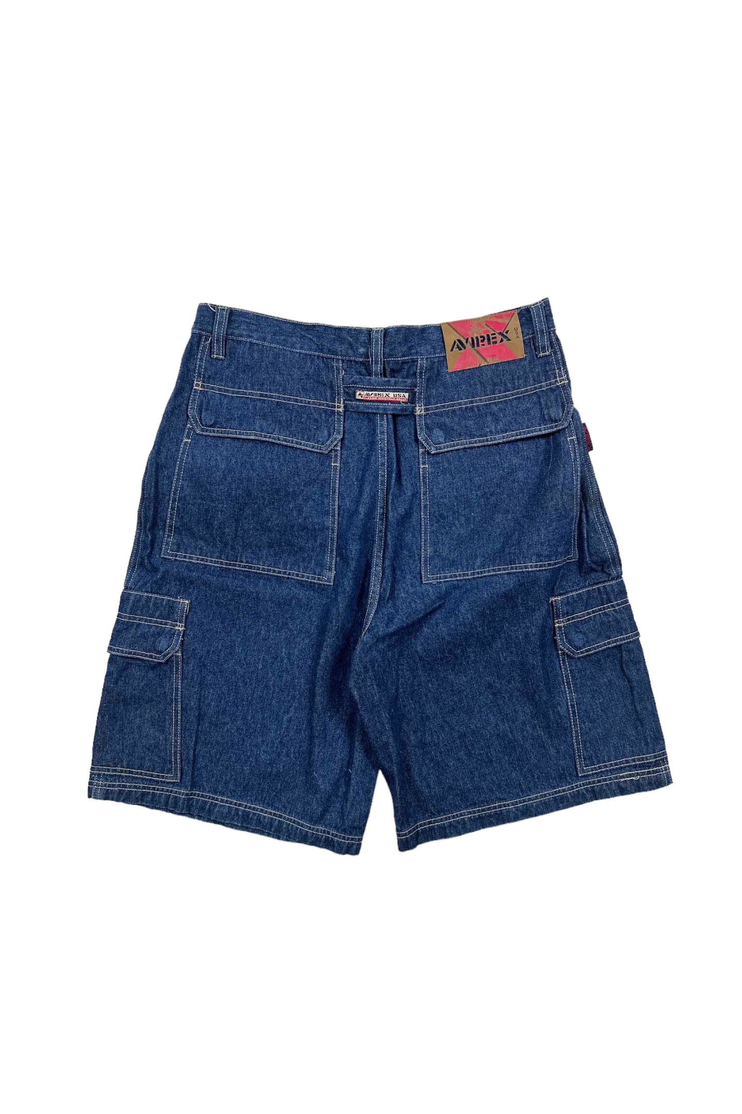 AVIREX half denim pants