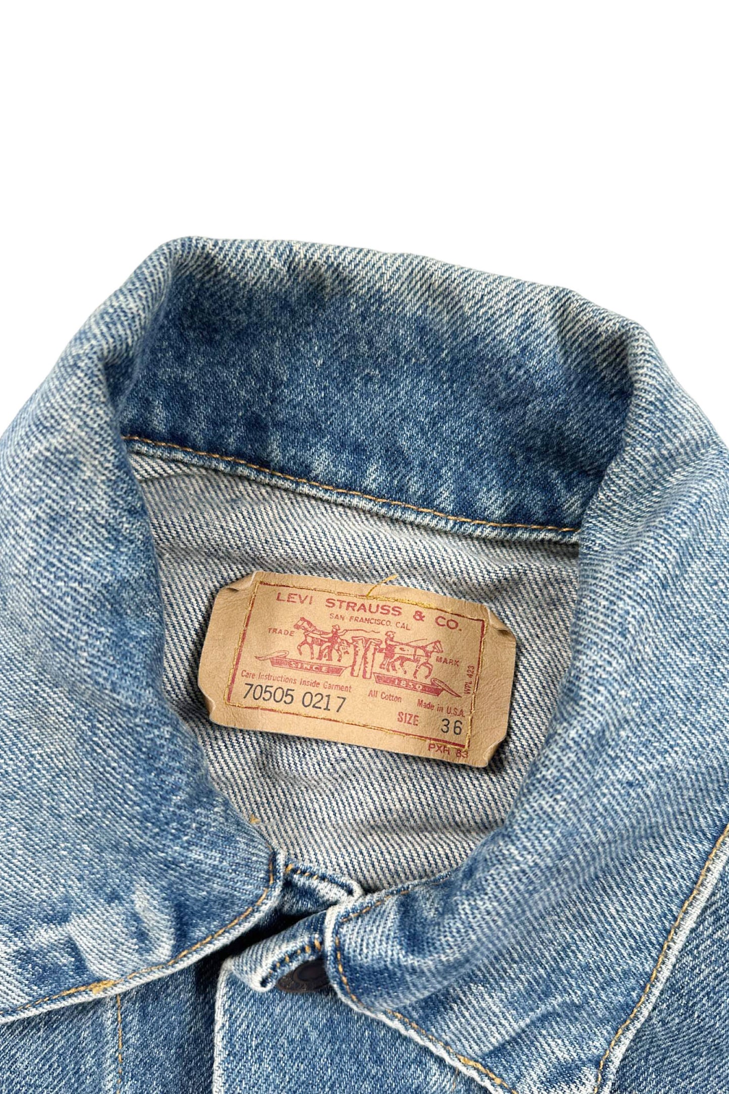 Made in USA Levi‘s denim jacket
