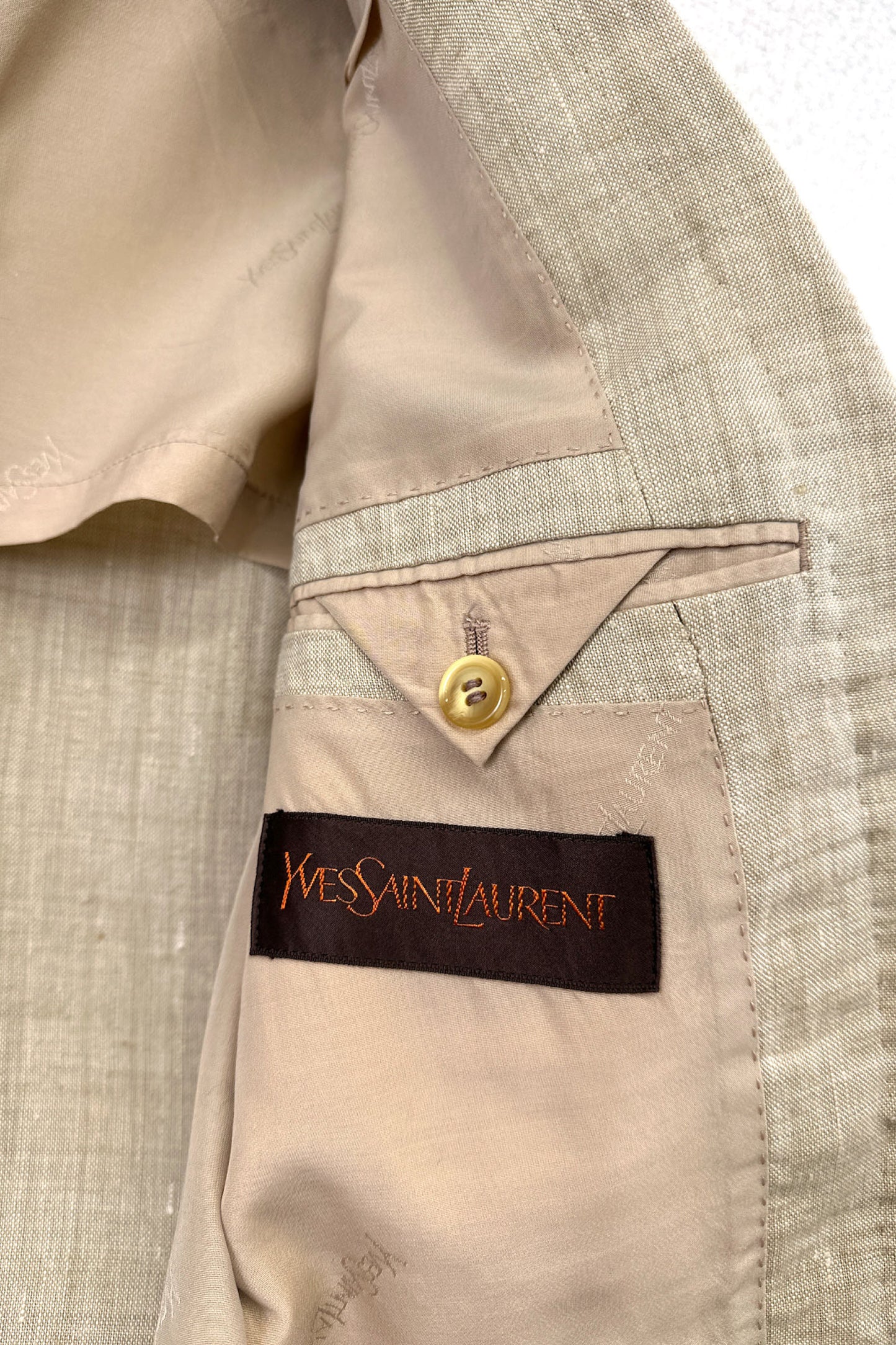 Beige tailored jacket
