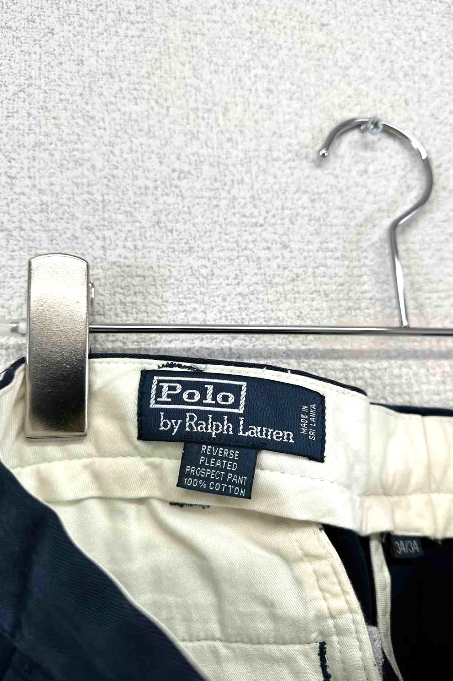 90's Polo by Ralph Lauren navy chino pants