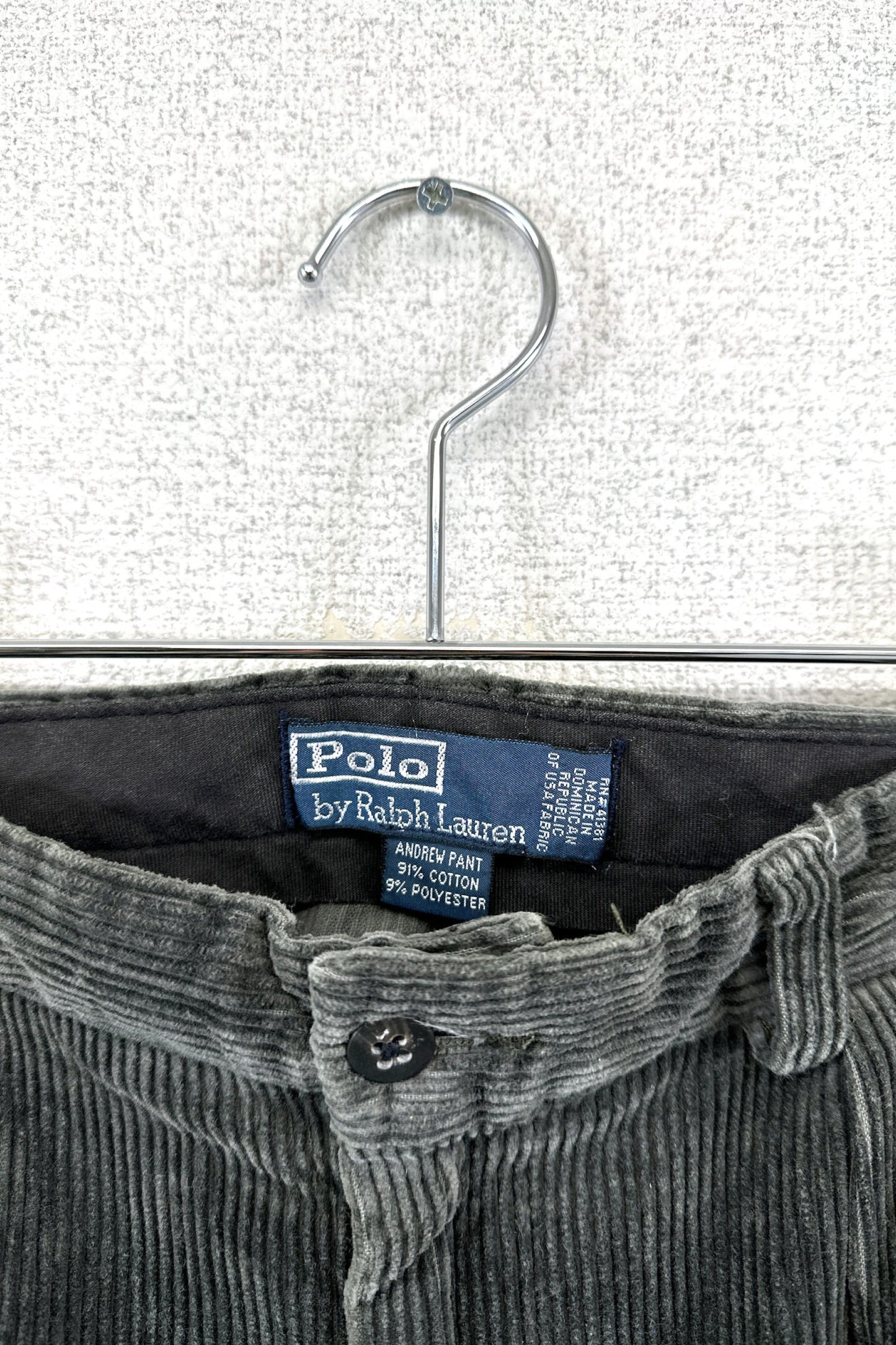 90's Polo by Ralph Lauren black corduroy pants
