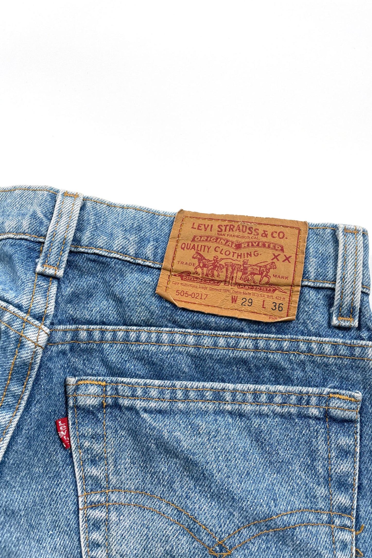 90's Made in USA Levi's 505-0217 denim pants
