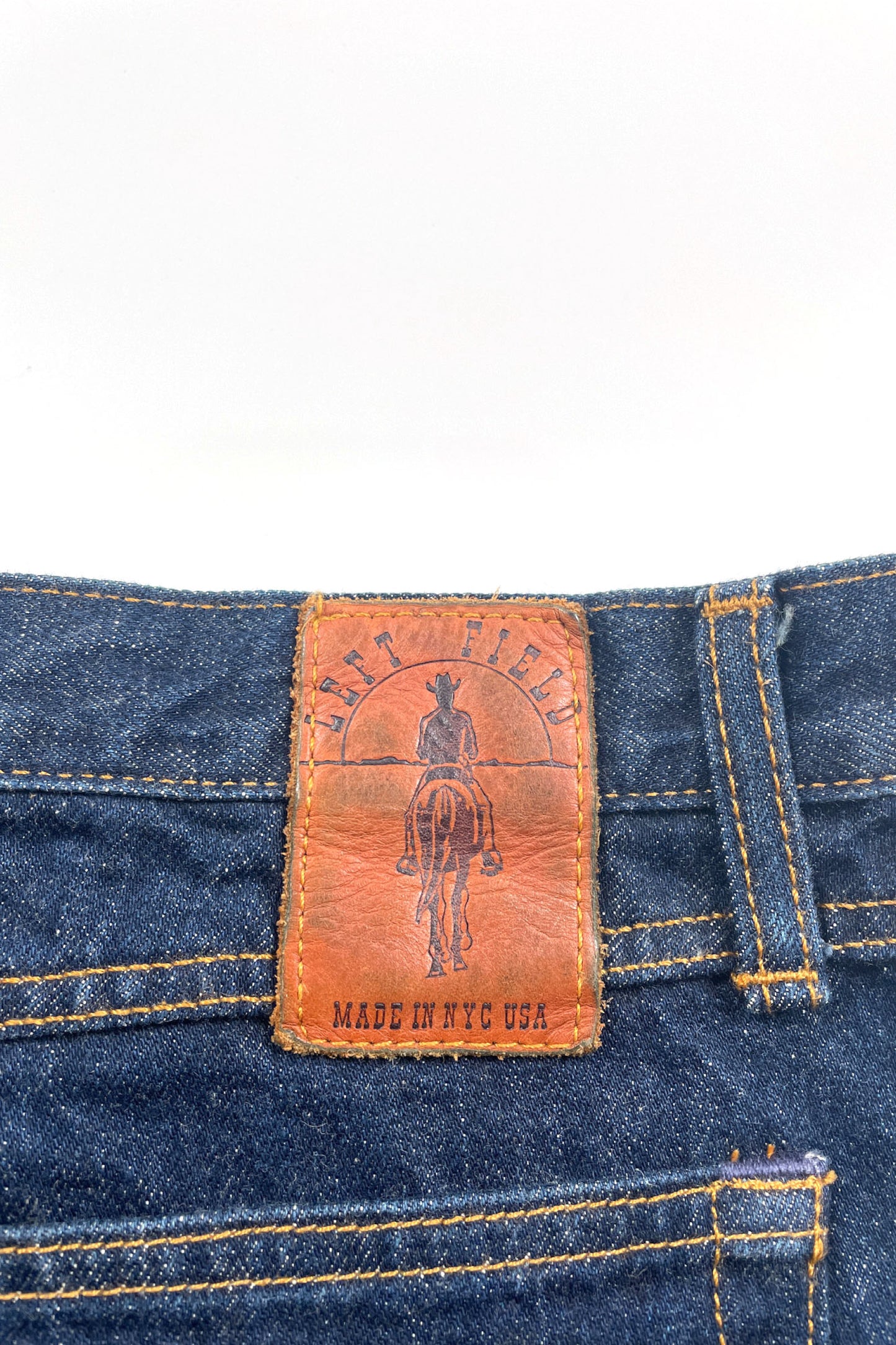 90's Made in USA LEFT FIELD denim pants – ReSCOUNT STORE