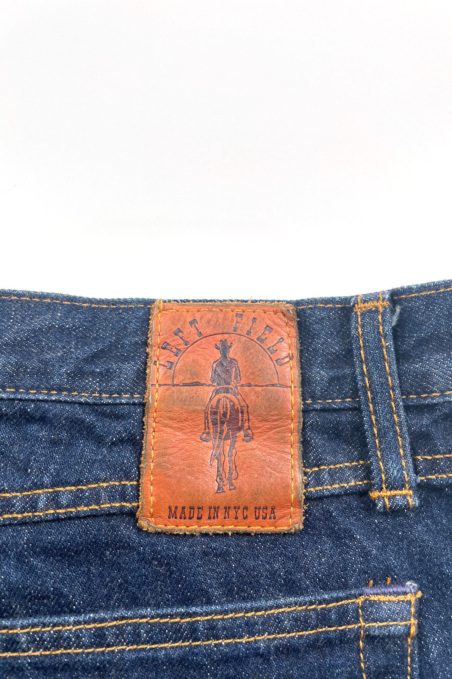 90's Made in USA LEFT FIELD denim pants – ReSCOUNT STORE