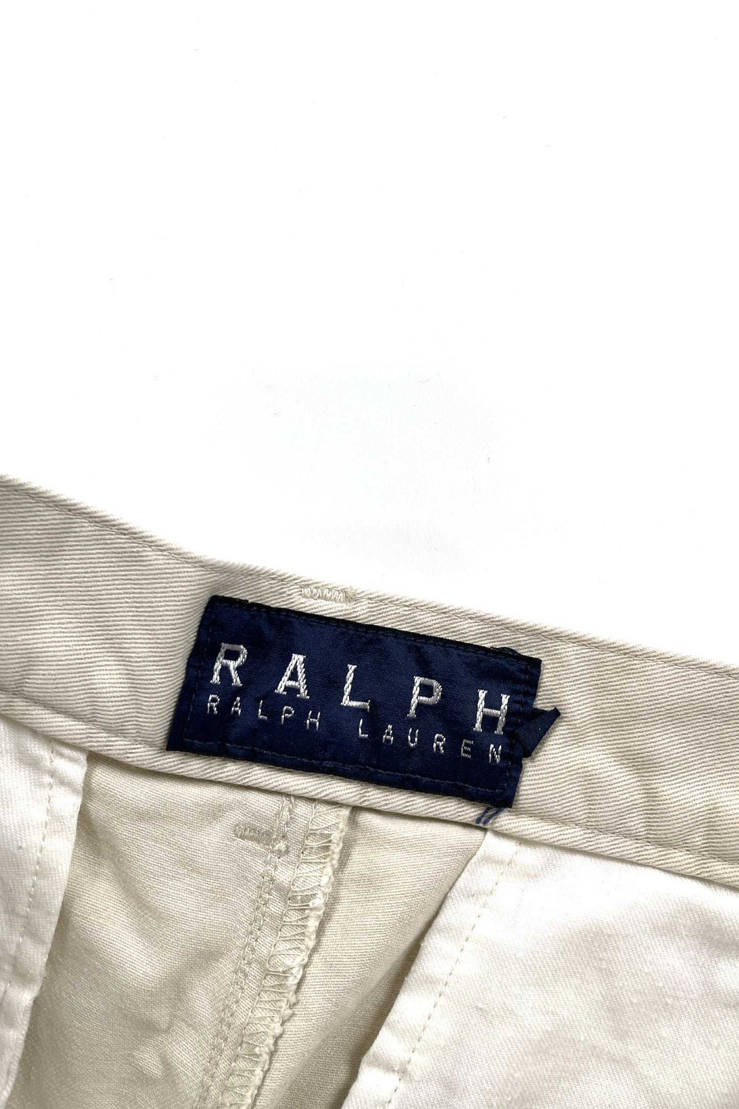 90's RALPH LAUREN off-white chino pants