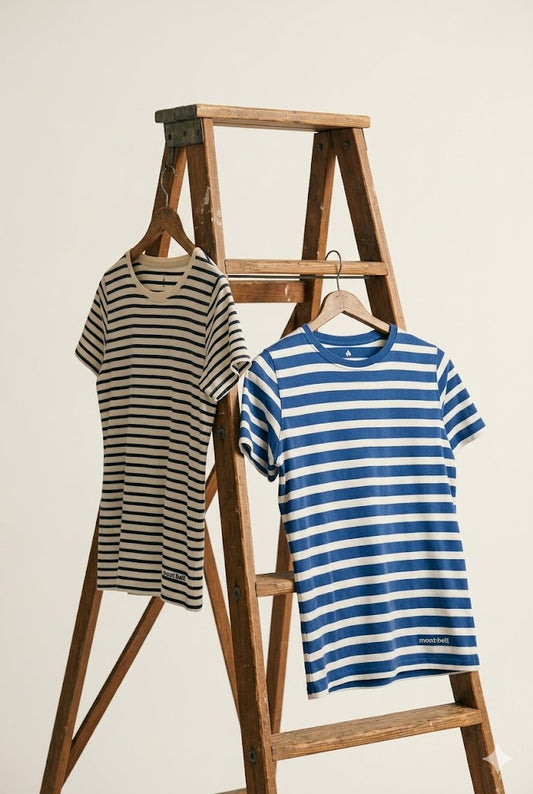 mont-bell Stripe Short Sleeve T-Shirt x2点