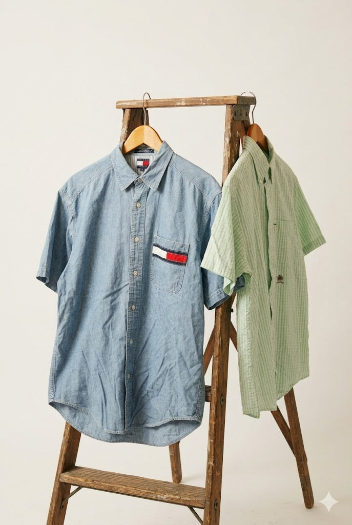 90's Tommy Hilfiger Short Sleeve Shirt x2点