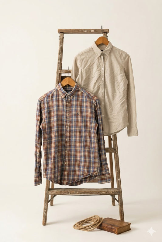 Ralph Lauren Check Long Sleeve Shirt x2点