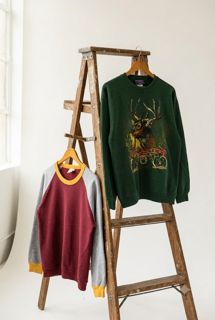 Made In USA Men's Vintage Sweatshirt x2点
