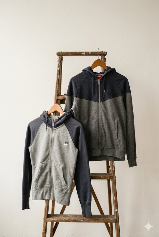 00's NIKE Y2K Style Hoodie x2点