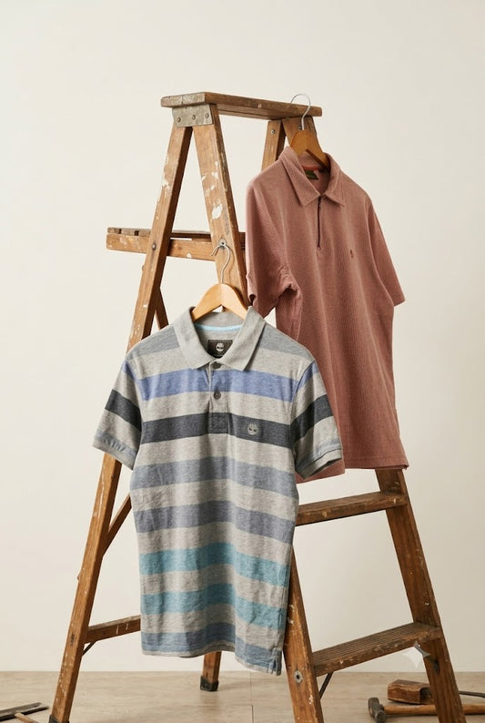 Old Timberland Short Sleeve Polo Shirt x2点
