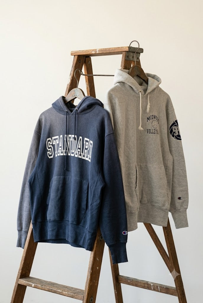 90's Made In Mexico Champion Reverse Weave Print Hoodie x2点