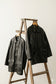 Men's Vintage Utility Leather Jacket x5点