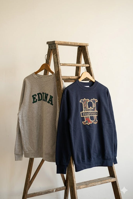 90's Made In USA College Sweatshirt x2点