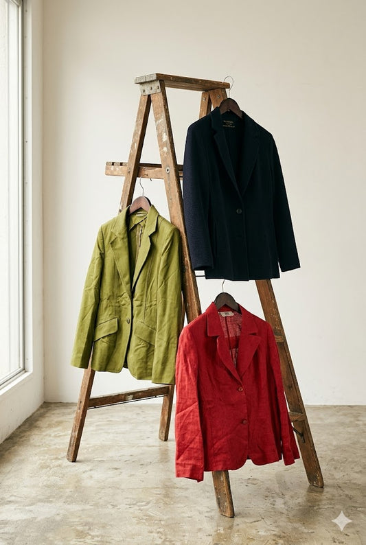 Made In Italy Women's Collar Tailored Jacket x3点