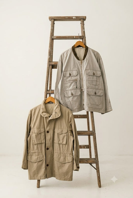 Men's Vintage Utility Jacket x2点