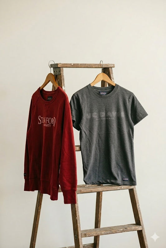 90's JANSPORT College T-Shirts & Sweatshirts x2点