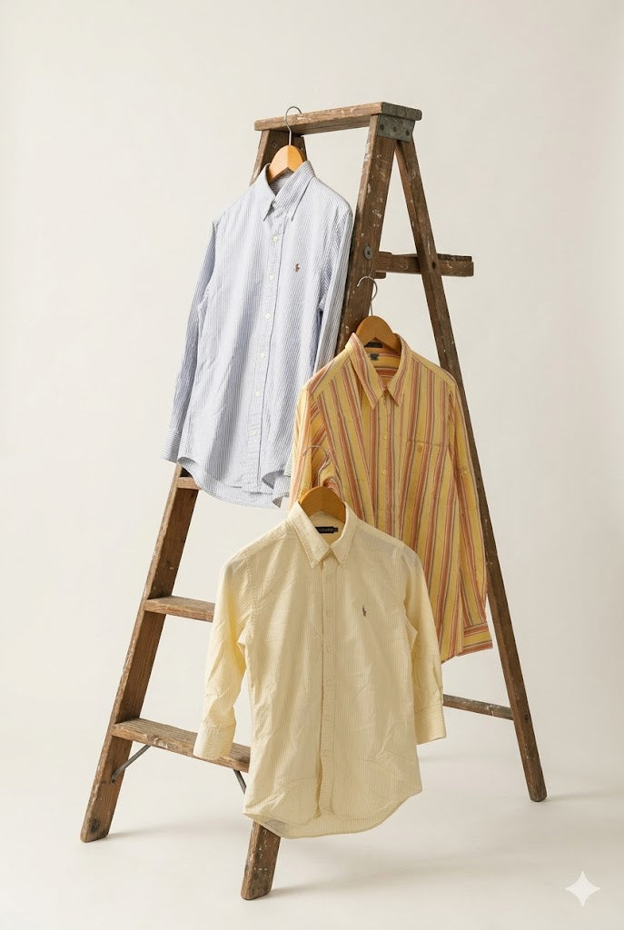 Ralph Lauren Stripe Long Sleeve Shirt x3点