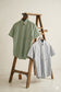 90's Tommy Hilfiger Seersucker Stripe Short Sleeve Shirt x2点