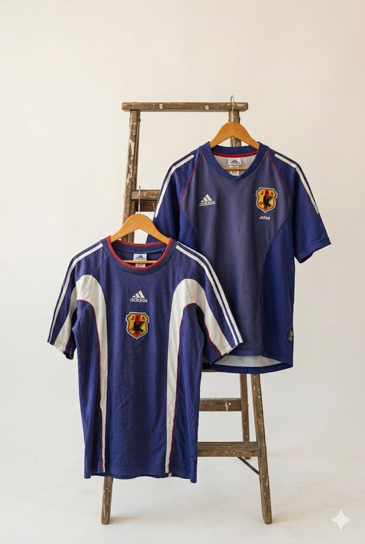 e2000's Japan Football National Team Game Shirt x2点