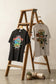 Men's Vintage Big Print T-Shirt x2点