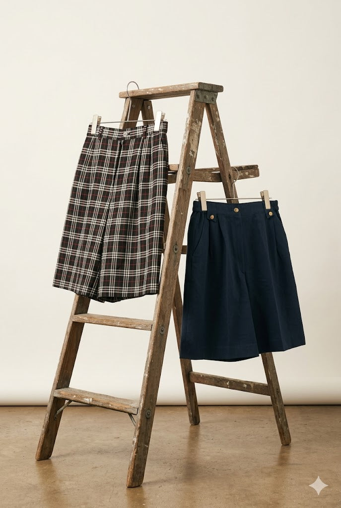Balenciaga & Burberry Shorts x2点