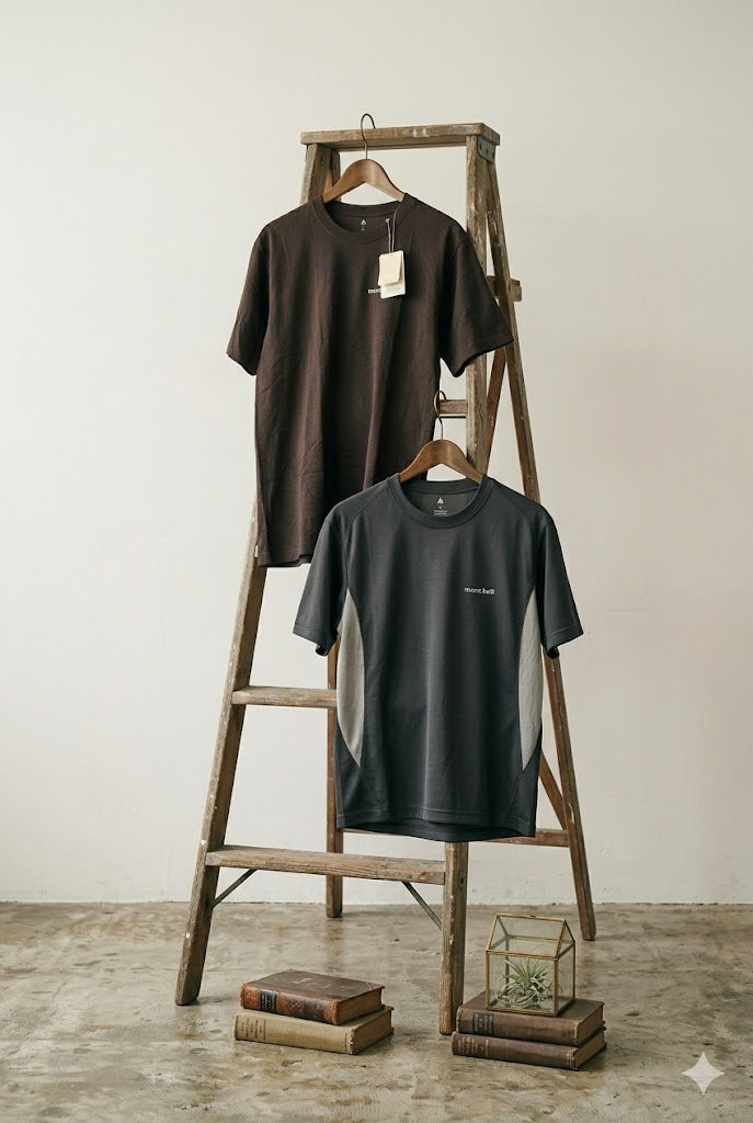 mont-bell One Point Logo Short Sleeve T-Shirt x2点