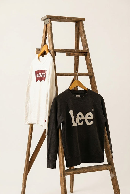 Levi's & Lee Logo Sweatshirt x2点