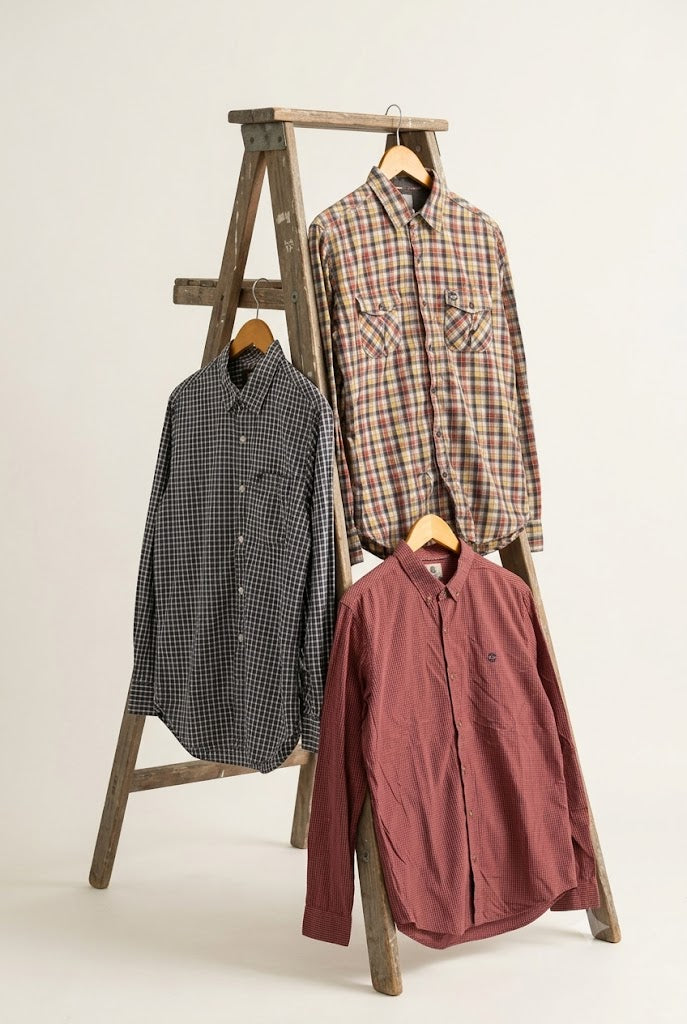 Timberland Check Long Sleeve Shirt x3点