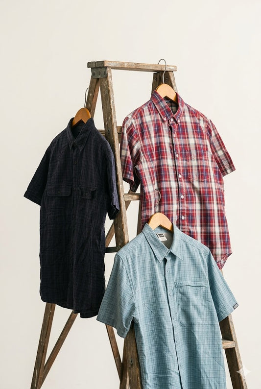 The North Face Check Short Sleeve Shirt x3点