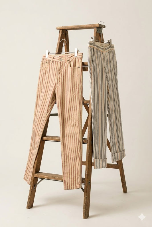 ETRO & Paul Smith Stripe Pants x2点