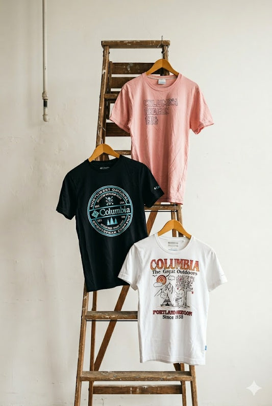 Columbia Print Short Sleeve T-Shirt x3点